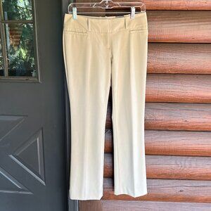 NWT The Limited Collection Beige Drew Fit Bootcut Pants, Size 2 Short